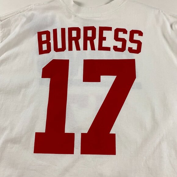 NWOT New York Giants Plaxico Burress T Shirt Men's 2XL Super Bowl XLII Reebok - Picture 5 of 13